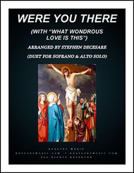 Were You There/What Wondrous Love Is This Vocal Solo & Collections sheet music cover Thumbnail